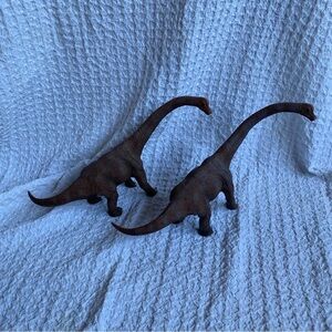 Vintage Schleich Brachiosaurus Dinosaur figures large sized 73527 retired